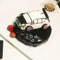 ミユキアザラシ's cooksnap of when they made ムースで車の立体キャラケーキ♪電車もOK.