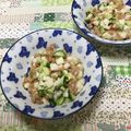 おはなすき's cooksnap of when they made ✿ねばシャキ♪山芋キューリ納豆✿.