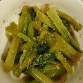 ももpppp's cooksnap of when they made めんつゆで簡単！小松菜のごまあえ.