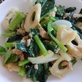 新米主婦まっち's cooksnap of when they made 小松菜ツナマヨ炒め.
