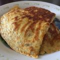 kozumitu's cooksnap of when they made バナナと卵だけのパンケーキ.