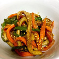 きーきりん's cooksnap of when they made ちくわと野菜のキンピラ♡.