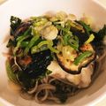 キムチアキ's cooksnap of when they made ぶっかけとろろ蕎麦♪.