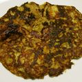 クックY5MLP9☆'s cooksnap of when they made おから煮物の卵焼き♪簡単甘いフライパンで.