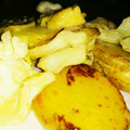さつまいも‼'s cooksnap of when they made じゃがいもとキャベツのバタマヨ炒め.