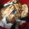 クックZ8J4H4☆'s cooksnap of when they made 超簡単！ナスと豚バラの甘酢ダレ丼.