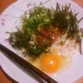 クックSM3AM3☆'s cooksnap of when they made 梅と大葉のさっぱりうどん.