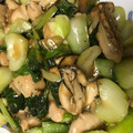 ヨスケシマダ's cooksnap of when they made 牡蠣と青梗菜のオイスターあんかけ.