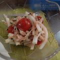 ひろみつばち's cooksnap of when they made ツナとトマトの大根サラダ.