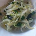 クックD5I1FT☆'s cooksnap of when they made もやしとカイワレ大根の韓国風ナムル.