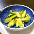 まぁじ's cooksnap of when they made 簡単♪きゅうりのマスタード和え.