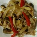 風の翼's cooksnap of when they made 豚バラ肉のしょうが焼き.