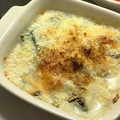 音好き's cooksnap of when they made クリスマス♥牡蠣とほうれん草のグラタン.
