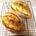 sepiarose's cooksnap of when they made 銅天板で焼くガーリックフランス.