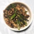 ポコポコライダー's cooksnap of when they made 簡単✨アスパラガスと豚肉の胡麻醤油炒め.