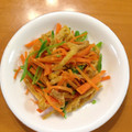 ゆすひと's cooksnap of when they made ❁麺つゆで簡単♪人参と絹さやの炒り煮❁.