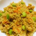 ti☆a's cooksnap of when they made 新玉ねぎシャキシャキ☆春のカレーおから*.