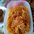 芋けんぴ大好き's cooksnap of when they made お弁当に☆簡単冷凍ナポリタン.