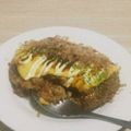 アクセル☆'s cooksnap of when they made 余った焼そばの粉でお好みﾗｲｽ.