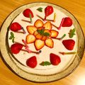 くっかとちっち's cooksnap of when they made ミキサーで♡いちごのヨーグルトケーキ♡.