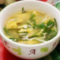 ののっく's cooksnap of when they made ■糖質制限■もやしとニラの簡単卵スープ♪.