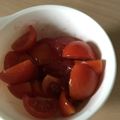 Yokchina's cooksnap of when they made 甘酸っぱ〜い＊トマトにいちごシロップ♪.