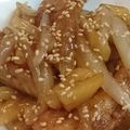ゅぅu_u's cooksnap of when they made ＊鶏と長芋の黒酢炒め＊.
