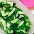 仙石翔's cooksnap of when they made 胡瓜のごま油と黒胡椒の和え物.