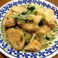 YUKIKI☆'s cooksnap of when they made タレ飲み干した！鶏肉と水菜のおろし煮.