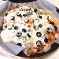 Haika☆'s cooksnap of when they made フライパンde餅ピザ②簡単☆アレンジ.