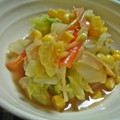 えみんちゅ＊'s cooksnap of when they made 白菜とカニカマのからし酢和え.
