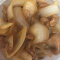 なごみん＊'s cooksnap of when they made 新玉ねぎと豚肉の中華炒め☆.