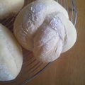 miwabuu's cooksnap of when they made 卵・乳製品不使用！！ふわふわ白パン.