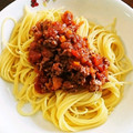 041329's cooksnap of when they made 簡単ミートソース.