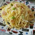 みんてあ's cooksnap of when they made きのことベーコンのパスタ♡.