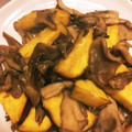 ＊にょにょん＊'s cooksnap of when they made さつまいもと舞茸の甘辛にんにく炒め.