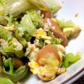slgirl's cooksnap of when they made レタスと魚肉ソーセージの卵炒め.