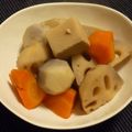 みくじん's cooksnap of when they made 里いもと高野豆腐の煮物.