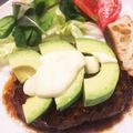 awrinrin's cooksnap of when they made 照り焼きハンバーグOnアボカドわさマヨ.