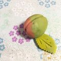 キョータル's cooksnap of when they made 青梅の練り切り（和菓子）.
