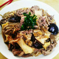 けんけんち's cooksnap of when they made 牛肉とキノコのすき焼き風しぐれ煮.
