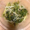 ♡☆NECO☆♡'s cooksnap of when they made 白ネギと胡瓜のピリ辛胡麻油和え.