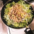 miiiiiiilk's cooksnap of when they made 逃げ恥レシピ：わが家のアレンジ瓦そば２.