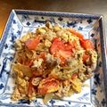 こむきむこ's cooksnap of when they made 味噌が決めて！豚肉とトマトのたまご炒め.