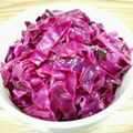 ゆき５'s cooksnap of when they made お弁当にオススメ常備菜！紫キャベツマリネ.