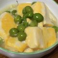 borsch's cooksnap of when they made えんどうと高野豆腐の玉子とじ.