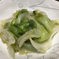 まめこ8888's cooksnap of when they made レタスだけ～♪超簡単な洋風レタス炒め.
