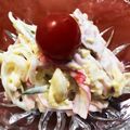 maririn★★'s cooksnap of when they made 冷やし中華残りの具でマカロニサラダ.