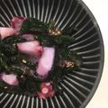 E☆KUBO's cooksnap of when they made 金時草（きんじそう）とタコの酢の物.
