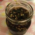 茶屋めぐり's cooksnap of when they made オモニ♪激辛青唐辛子の醤油漬け.